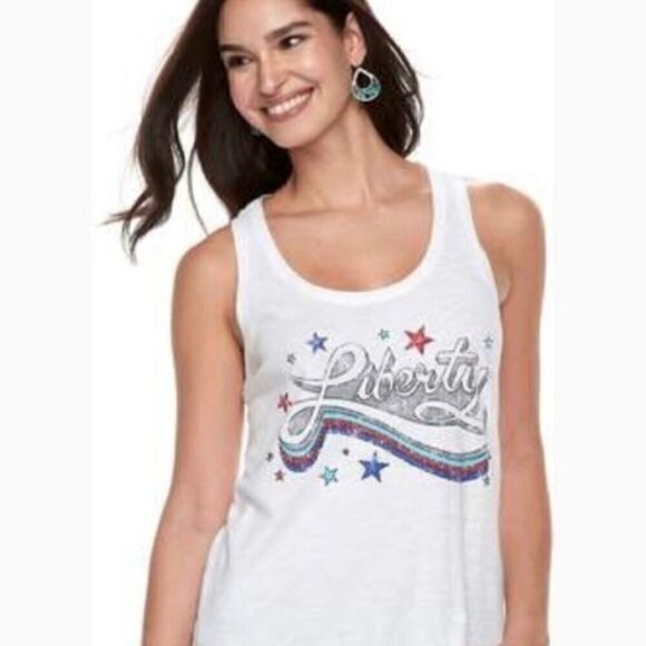 ROCK & Republic® "Liberty" Racerback Tank size XS - Picture 2 of 8